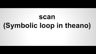 Celebrity For vs Scan loop in Theano (Deep Learning using Python) Net Worth
