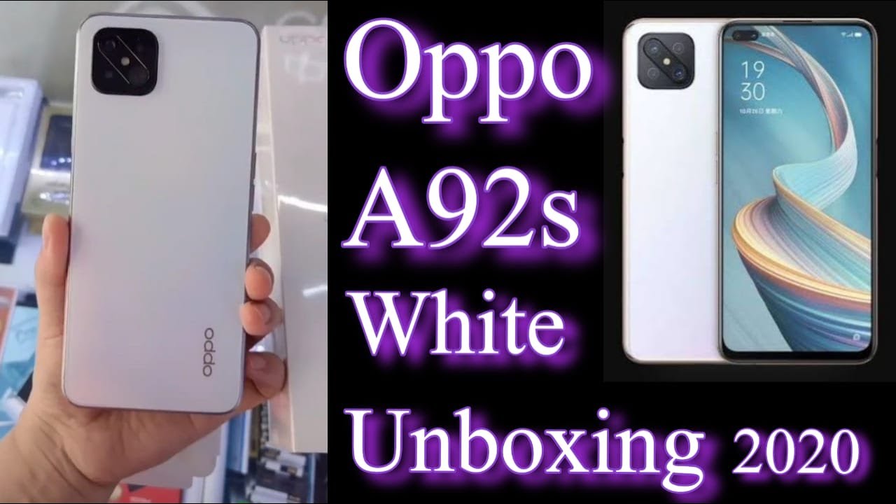 Oppo A92s White Unboxing | Oppo New Models 2020 | Oppo 5g Mobile 2020 | Oppo New Gaming Phone