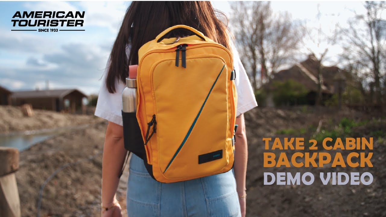 American Tourister Take 2 Cabin Backpack Demo  Features