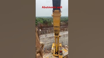 Abutments wall #bridge #construction #railways