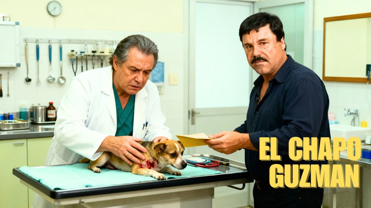 El VETERINARIO salva a la mascota de El Chapo sin saber quién es… Lo que recibe le deja…