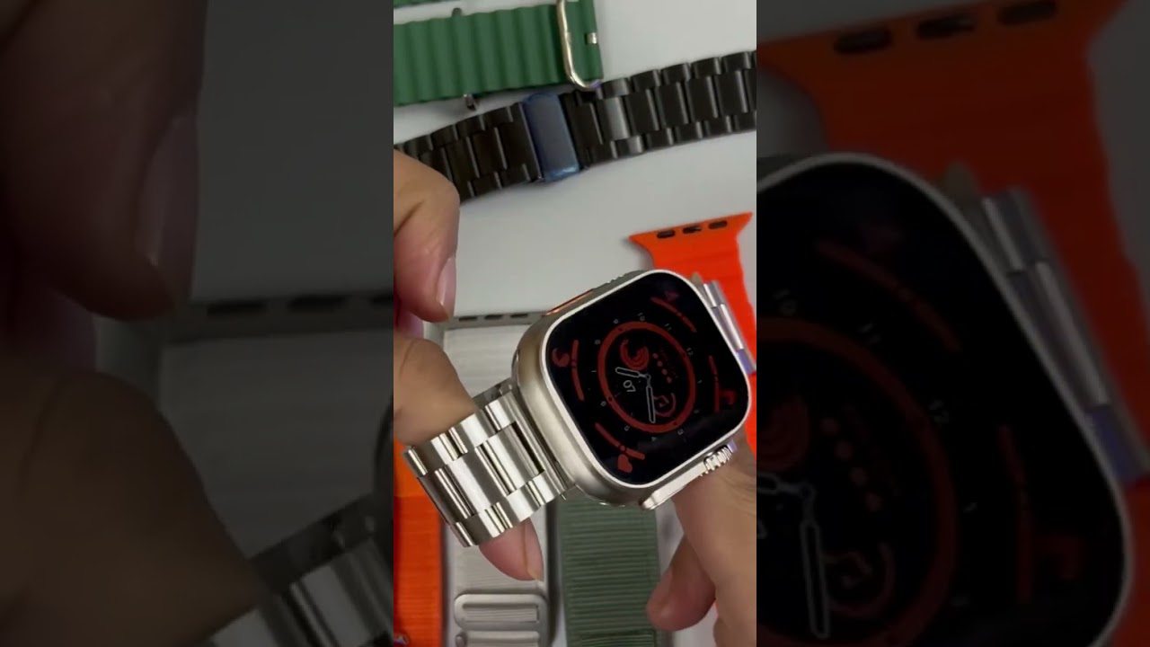 Experience Premium Comfort with the Apple Watch Ultra Metal Strap 
