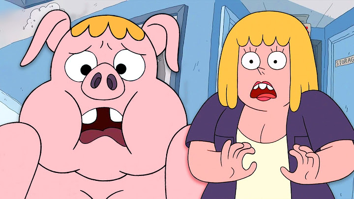Clarence is actually a DERANGED show...