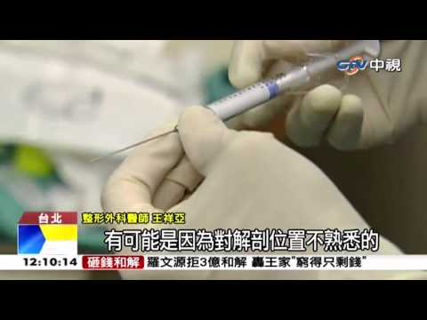 中視新聞》眼前一片黑！ 注射微晶瓷 隆鼻竟隆到失明