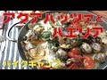 【鱈のアクアパッツァと魚介のパエリア】山城町梅雨キャンプPart2