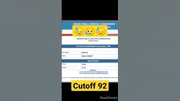 upsc ias pre scorecard #upsc #upscshorts #shorts #short #missionupsc #upsc2023 #upsc2021 #upscgoals