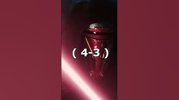 Darth Vader vs Darth Revan #shorts #starwars