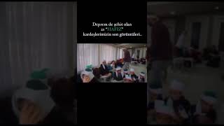 Depremde Şehit Olan 21 Hafızın Son Görüntüleri