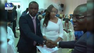 Metrofile: Layal Holm Weds Oluwaseyi Tinubu