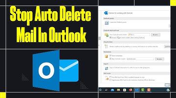 Hoe voorkom je dat e-mails automatisch worden verwijderd in Outlook?