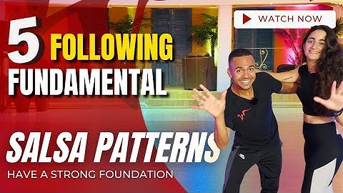 Master your Salsa: 5 Fundamental Salsa patterns for followers 💃 For beginners and advanced dancers 🚀