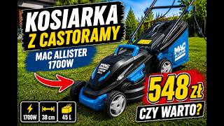 Kosiarka przewodowa 230v z Castoramy  Mac Allister 1700W 38CM za 500zł