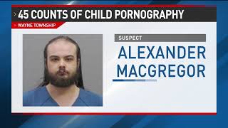 Wayne Township man facing 45 counts of child porn charges