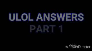ULOL answers level 1-10 | part 1 screenshot 3