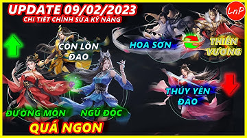 VÕ LÂM 1 MOBILE - UPDATE 09/02 - ÉT Ô ÉT - CHÍNH THỨC CHỈNH SỬA MÔN PHÁI - HỆ MỘC LÊN NGÔI | LnP