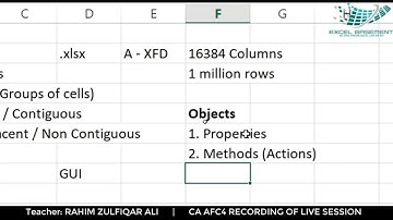 CA AFC4 WORKSHOP - Recording of LIVE Facebook Session (Excel, Word, Theory)