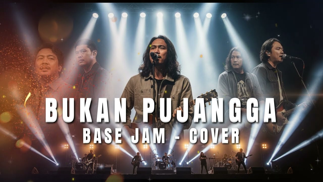 Bukan Pujangga – Base Jam | Rock Version Cover Keren & Powerful Terbaru 2025
