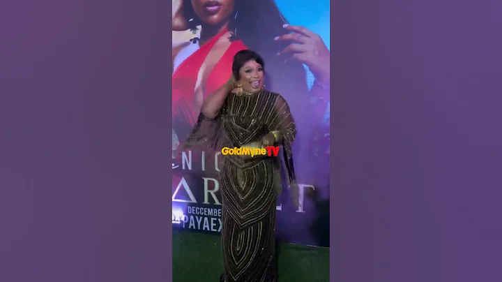 Laide Bakare Looking Lovely At The Movie Premiere Of "The Night Market" Produced By Papaya Ex