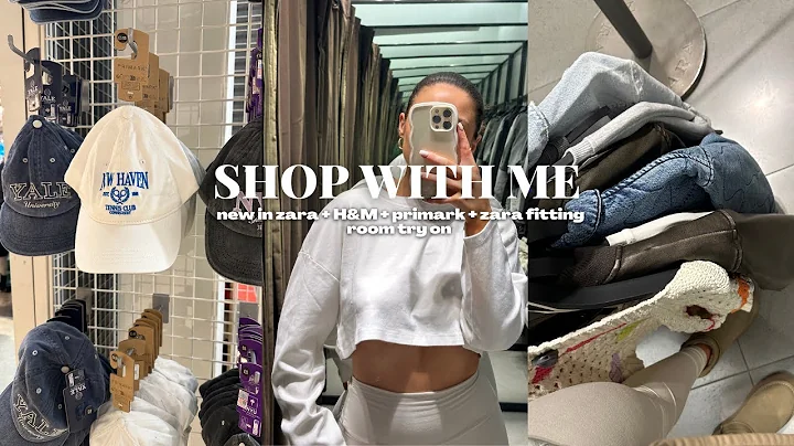 COME SHOP WITH ME: new in primark + h&m + zara fitting room try on + haul