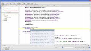 Android SQLite Database Tutorial 6 # Delete values in SQLite Database table using Android