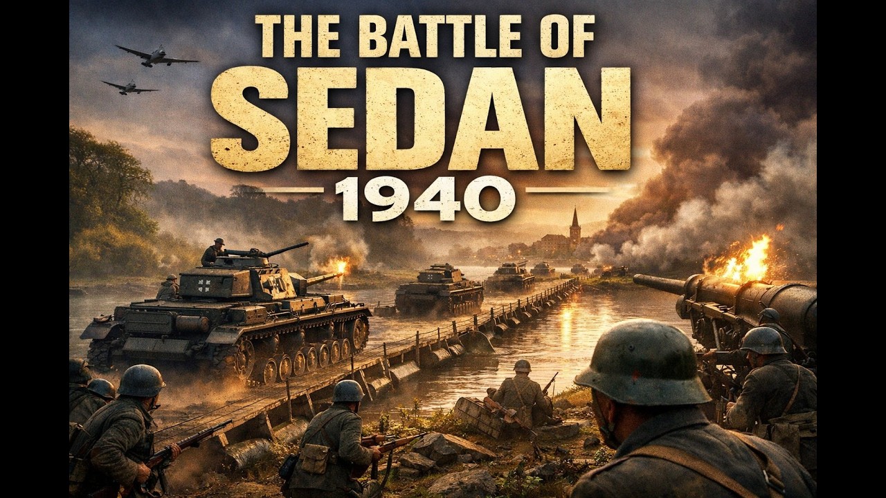 Overran “The Battle of Sedan 1940 – How Germany Overran France in Days | WW2 ...