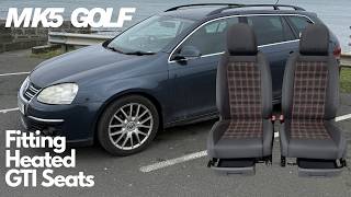 MK5 Golf Heated Seat Retrofit - How To