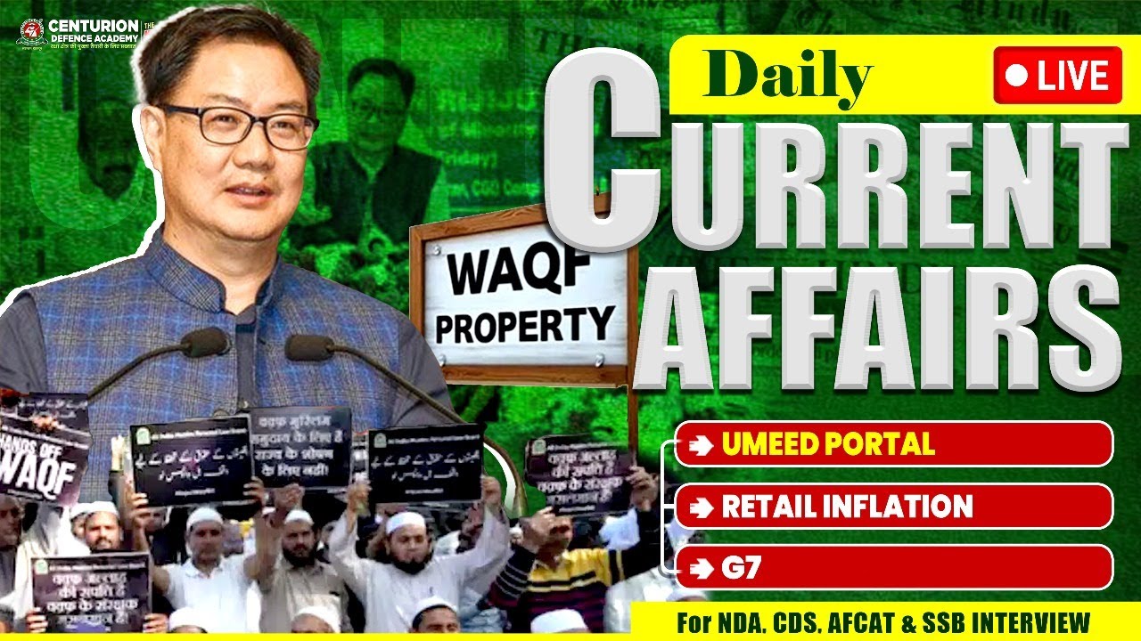 18th NOVEMBER 2025 Current Affairs | Daily Current Affairs Important Question for NDA/CDS/AFCAT