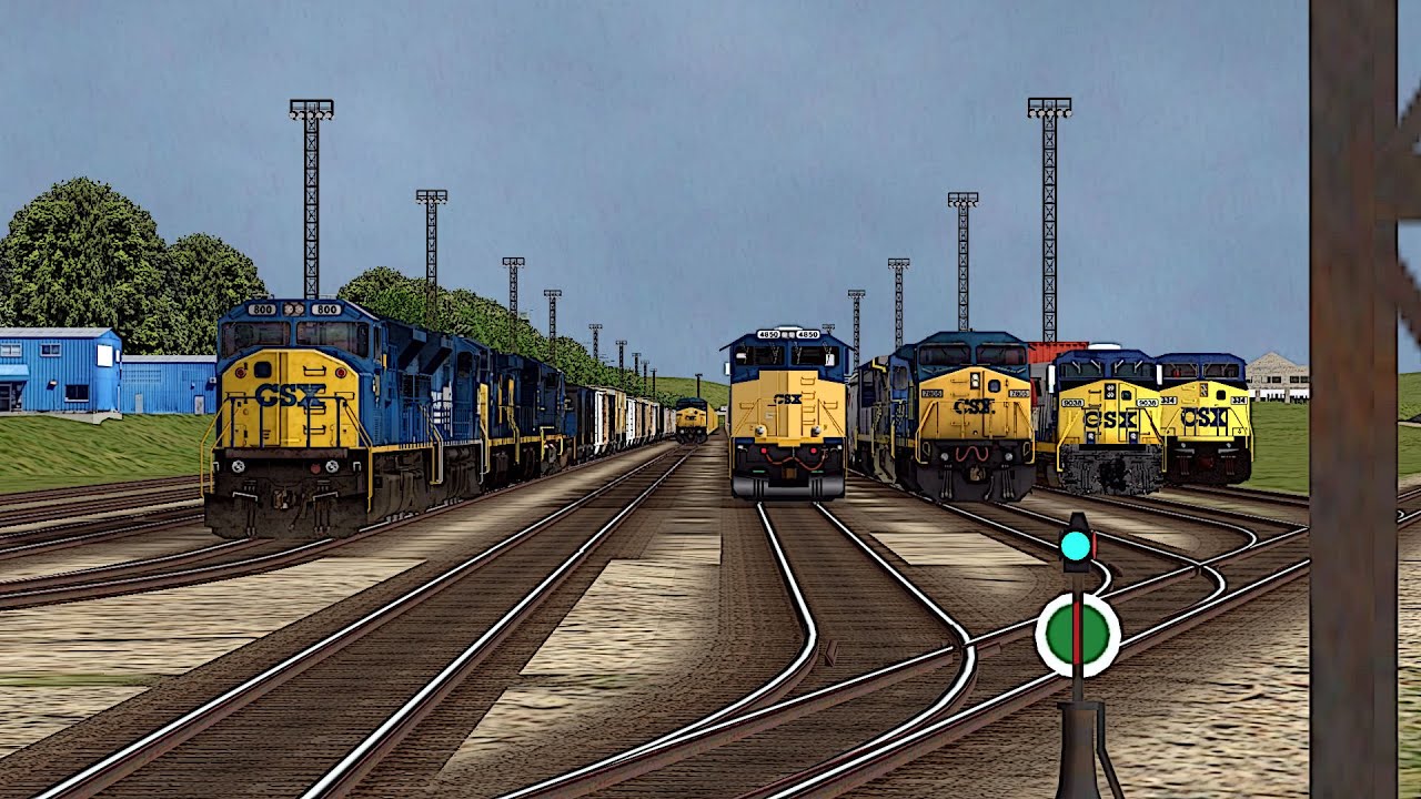 Open Rails Csx Open Rails - CSX KD Subdivision | Lumber Train Transfer (Corbin ...