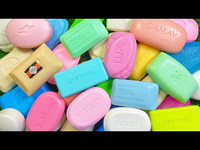 SOAP opening HAUL💙🩵♥️🖤 / UNpacking soap | PacnakoBka mbina  ASMR SOAP