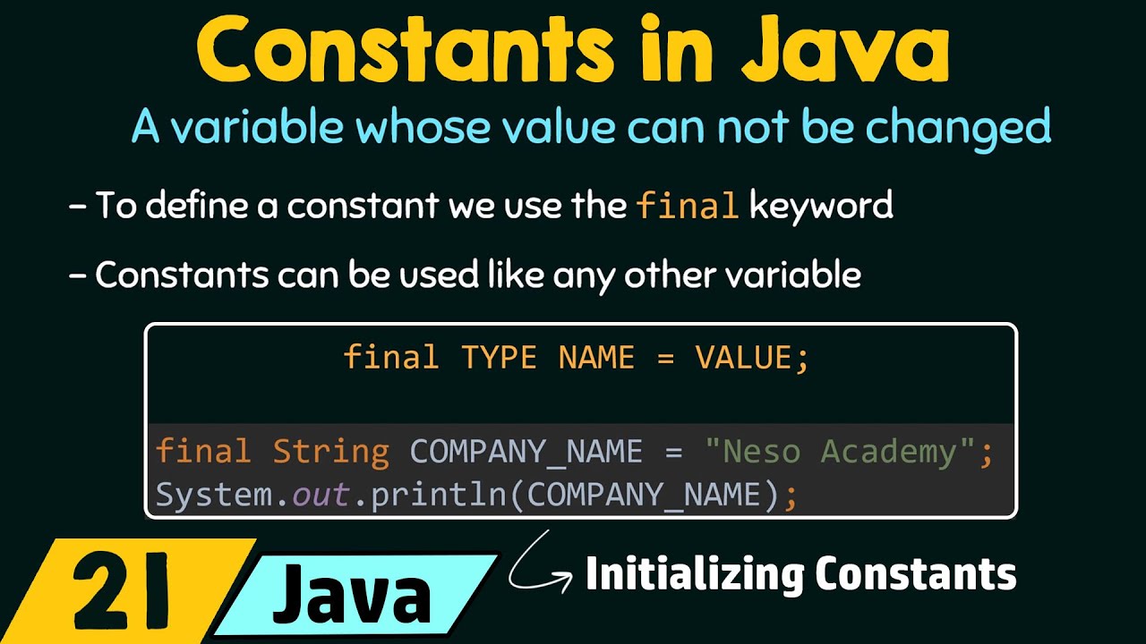 ... in java