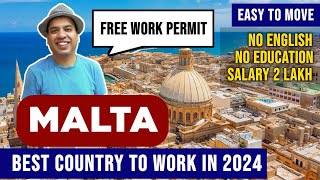 MALTA Work Permit 2024 | How to Apply MALTA Work Permit 2024 from India | MALTA Work Permit 2024