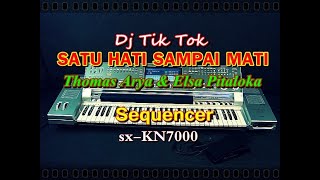 Dj Satu Hati Sampai Mati - Thomas Arya & Elsa Pitaloka (karaoke) /sx-KN7000