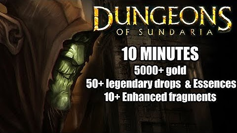 10 MINUTES FARM - Crypt of Horrors - Dungeons of Sundaria