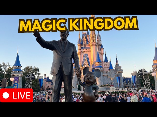 🔴 Live: Disney's Magic Kingdom Weekend  -  Walt Disney World 04.11.2026