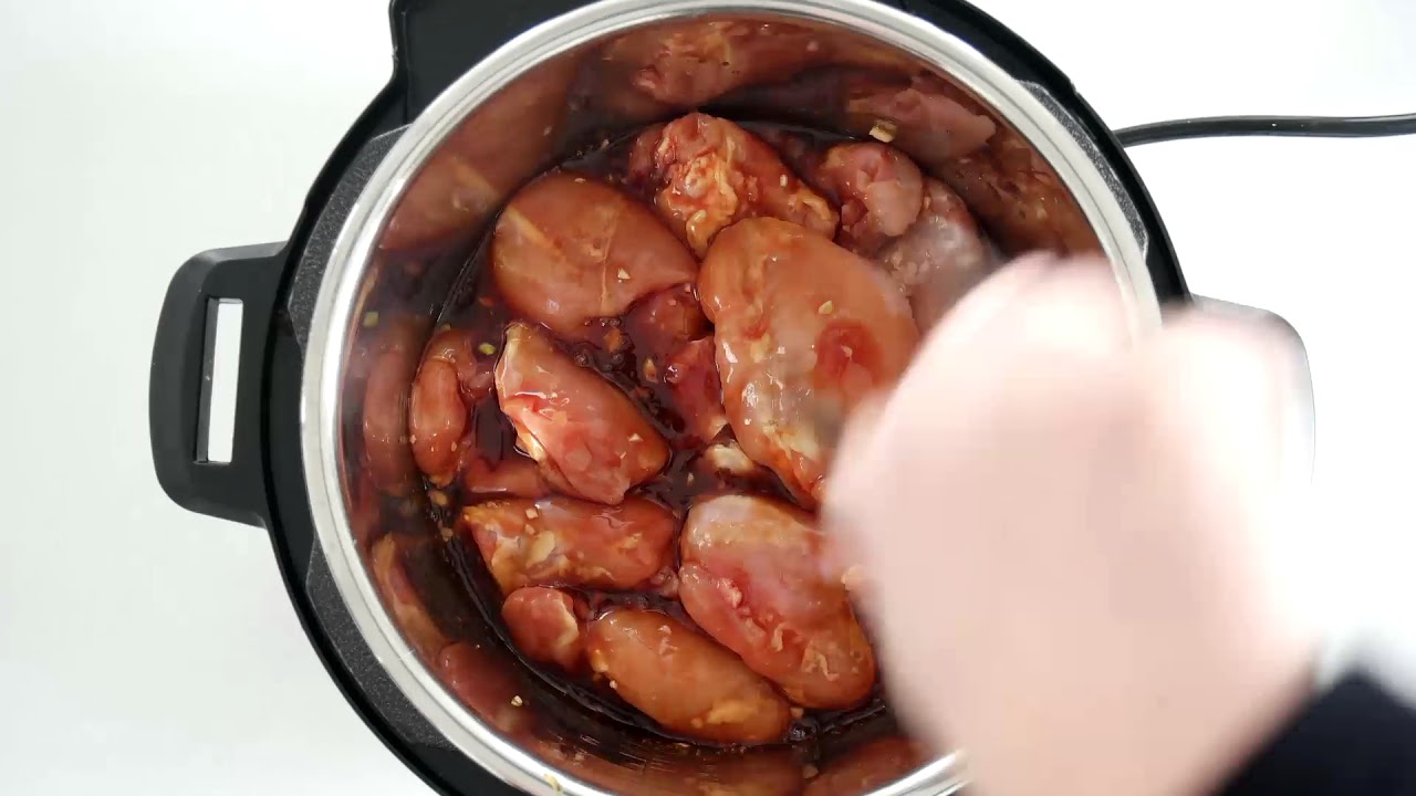 Pressure Cooker Honey Garlic Chicken YouTube