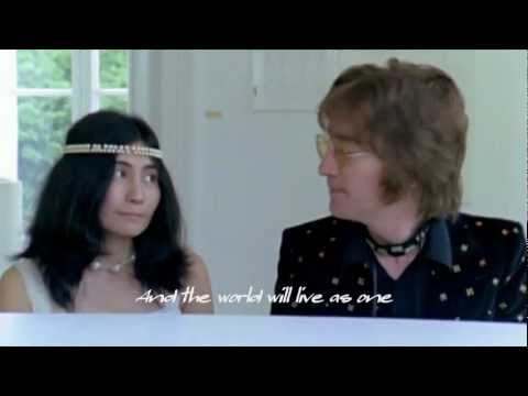 Imajine MusicVideo Lyrics John Lennon 