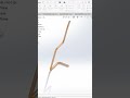 Chair Frame | Solidworks Furniture Design Chair | Solidworks Tutorial Shorts