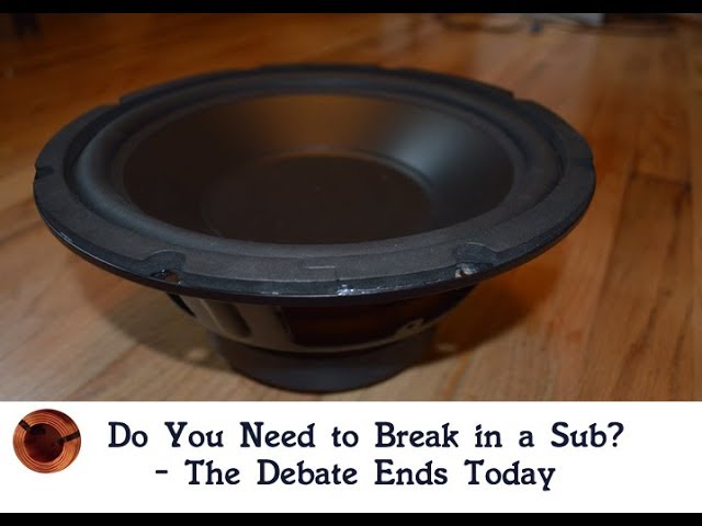 How Long to Break in Speakers