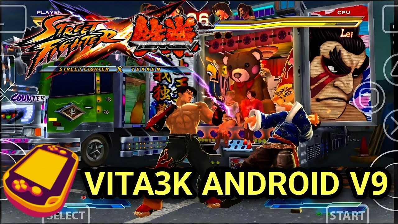 Street Fighter X Tekken Gameplay On Vita3K Emulator Android 