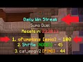 Sumo Winstreak Leaderboard - (very epic video please watch)