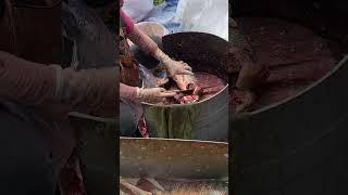 How to Preparing food in the fresh market Thailand #freshmarket #thailand #asia