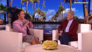 Ellen DeGeneres: Demi fala sobre Eurovision, Will Ferrell e desejo de beijar Rihanna (LEGENDADO)