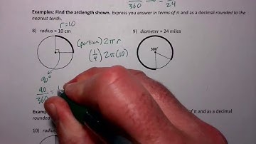 Guided Notes Part 3 - Arclength and Sector Area