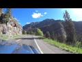 Out of Ouray on the Million Dollar Highway in 4K.