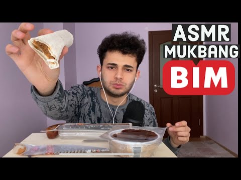 BİM ÇİĞKÖFTE VE SUPANGLE ASMR TÜRKÇE | yemek asmr | Mukbang türkçe | mukbang asmr | eating sounds