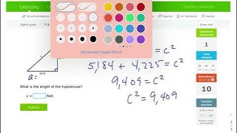 R.3 Pythagorean Theorem: Find the Missing Leg or Hypotenuse Length