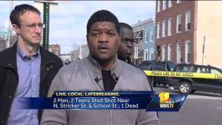 1 dead, 3 injured in Baltimore shooting