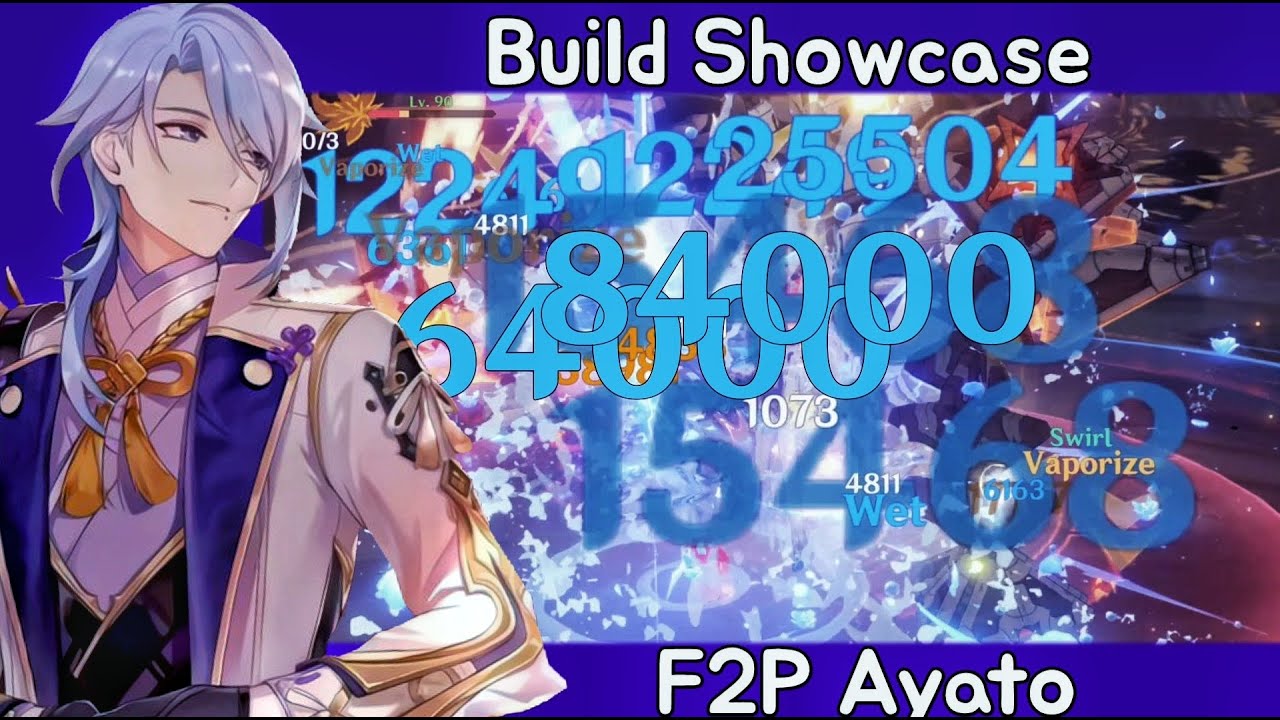F2P Ayato | Build Showcase | Genshin Impact