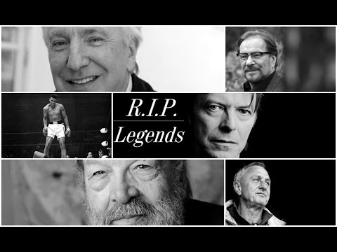 Celebrities who died in 2016... - YouTube