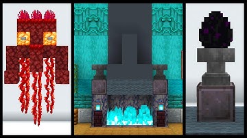 1.16 Minecraft Nether Update Building Tricks and Tips